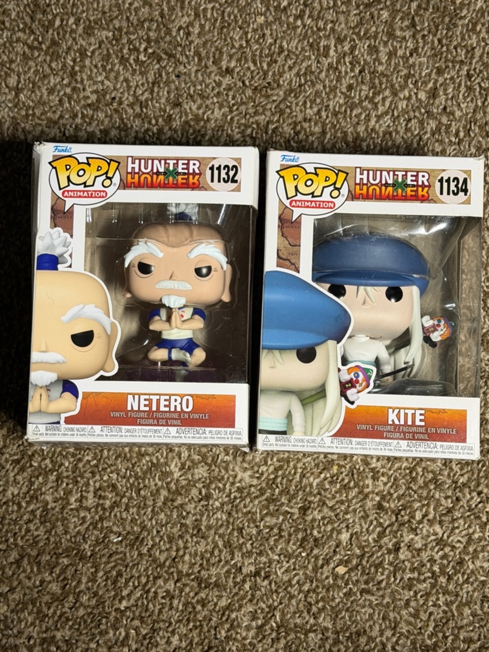 Funko Pop! Hunter x Hunter Netero + Kite Anime Bundle